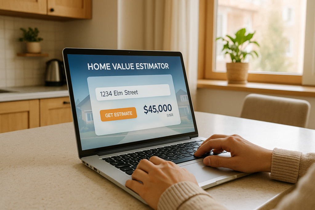 home value tool for real estate agents
