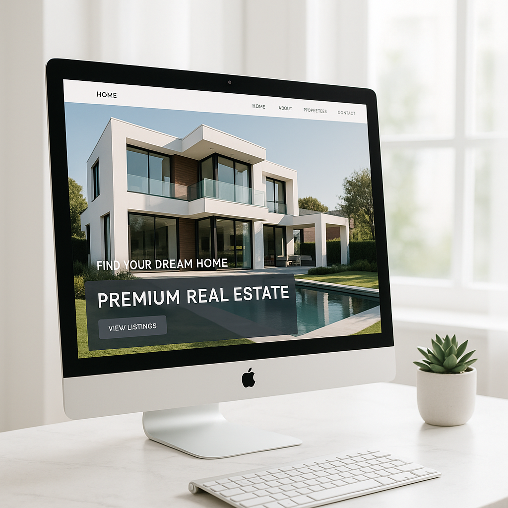 real estate home valuation website