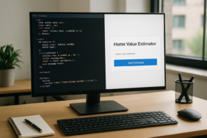 home value estimator for agents website