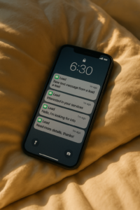 AI text messaging for real estate leads